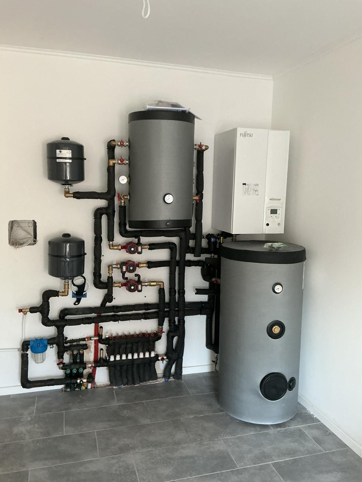 Fűtési rendszer – teljes gépészeti rendszer